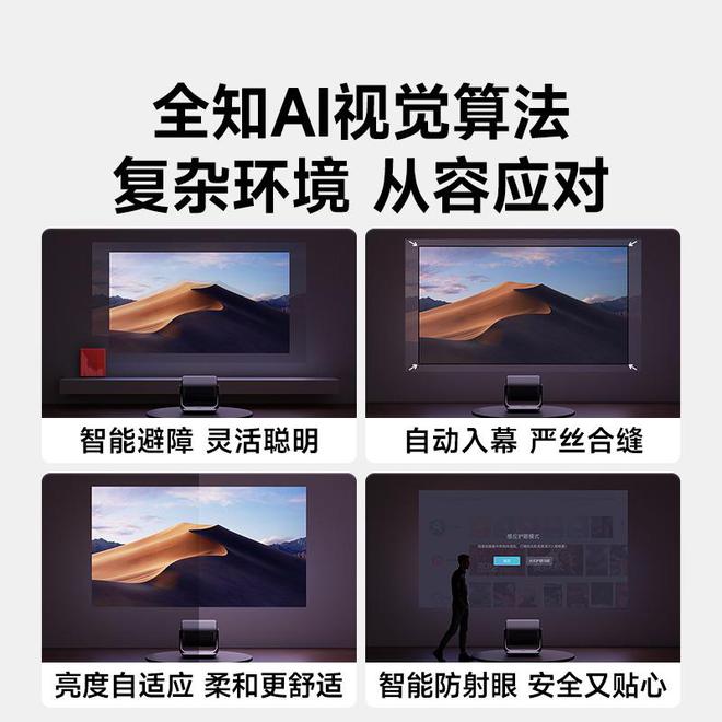 Pro3600流明高亮度白天观影毫无压力麻将胡了618客厅投影仪选择当贝F7(图8)